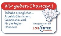 Wir geben Chancen - Flyer des Jobcenter Region Hannover
